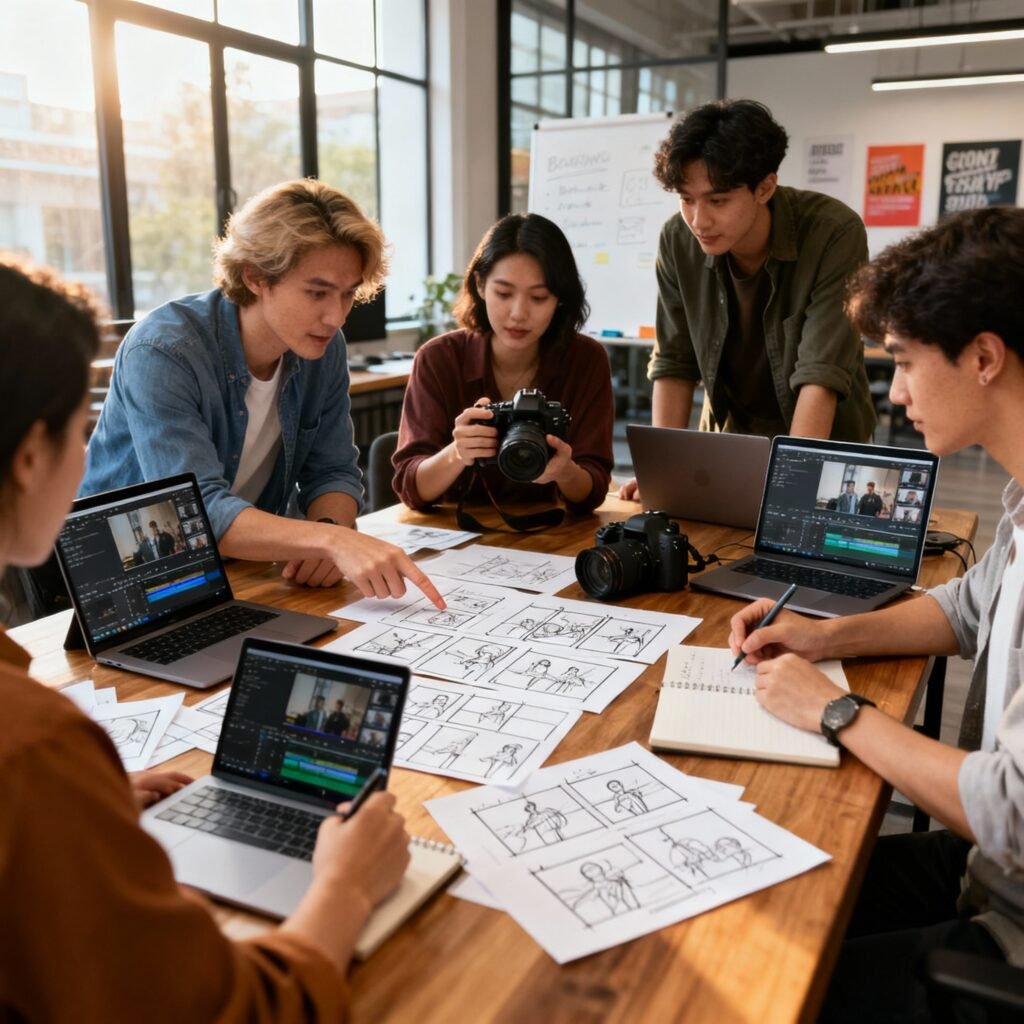 building a brand story video
